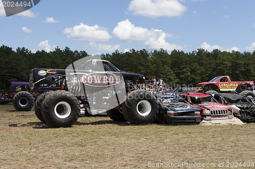 Image of Monster Truck at Car Show