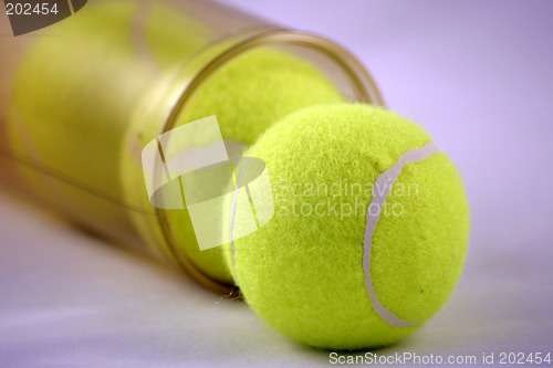 Image of tennis balls