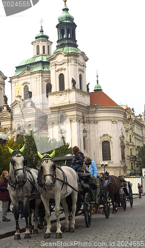 Image of Prague's church steeples