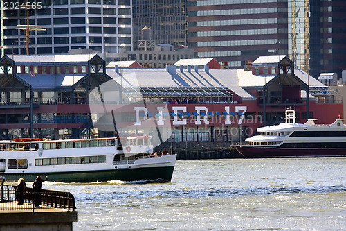 Image of  Down town New York and East River