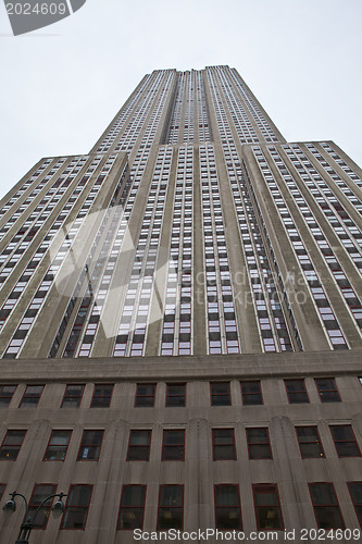 Image of NEW YORK - Jun 1 : Empire state building facade on June 1, 2012.