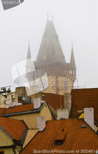 Image of Prague's steeples