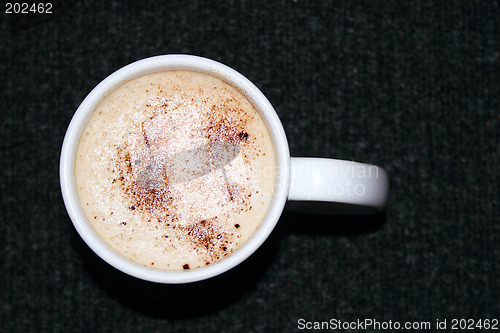 Image of cappucino coffee
