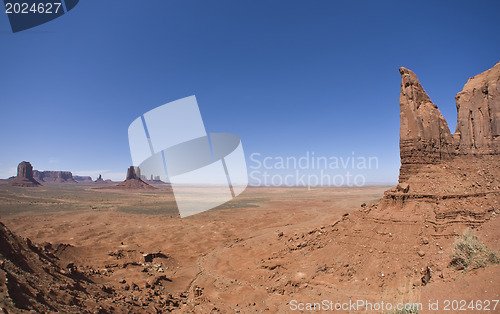 Image of Monument Valley. USA