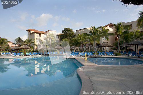 Image of Beautiful resort pool