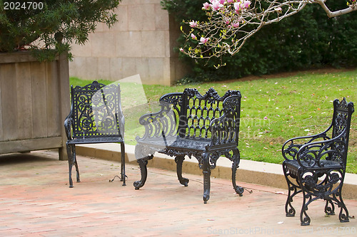 Image of Bench in a park 