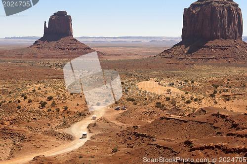 Image of Monument Valley. USA