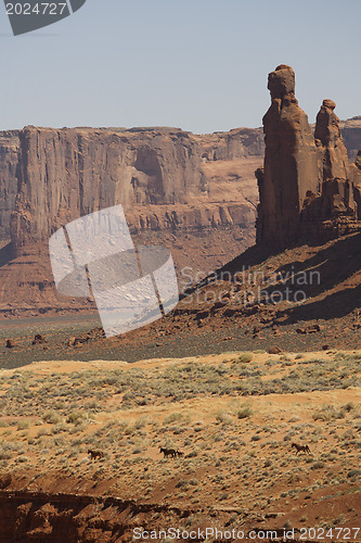 Image of Monument Valley. USA