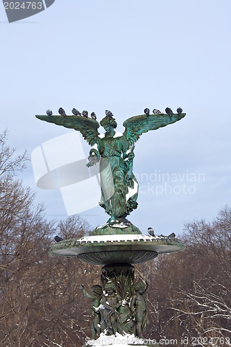 Image of Central Park. Bethesda Fountain. 