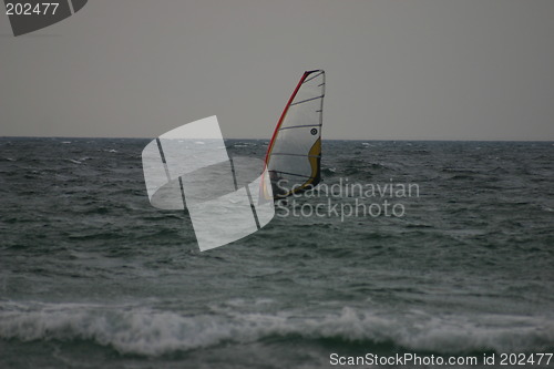 Image of wind surf-riding