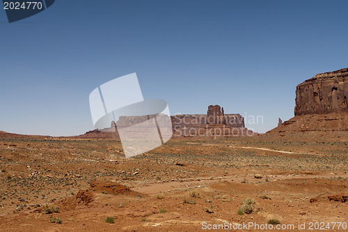 Image of Monument Valley. USA