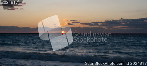 Image of Sunrise on Caribbean