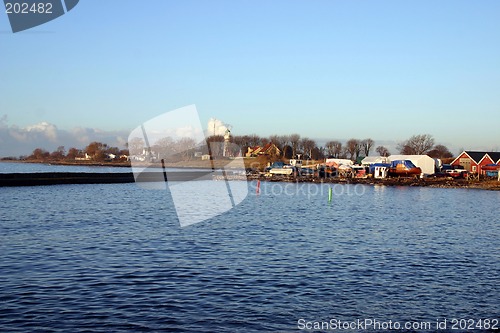 Image of harbour in sweden