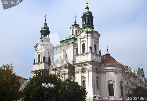 Image of Prague's church steeples