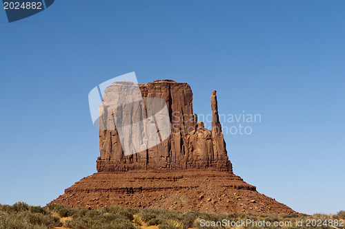 Image of Monument Valley. USA