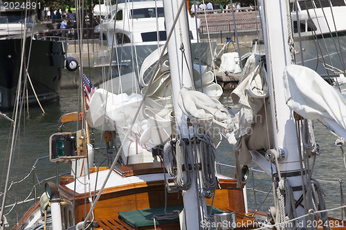 Image of SAILING THE HUDSON RIVER 2012 - World Financial Center, Lower Ma