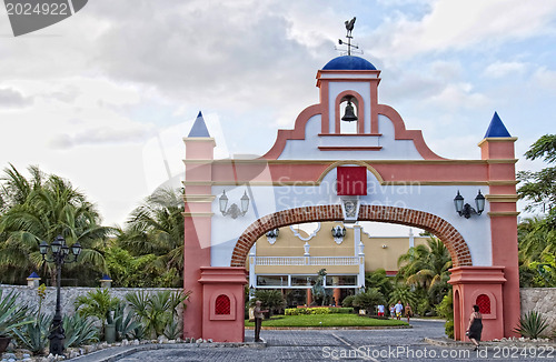 Image of Gate to the resort