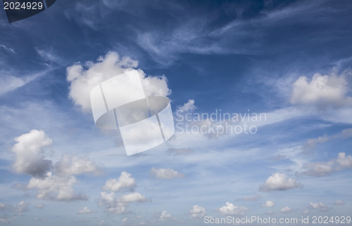 Image of Sky and clouds