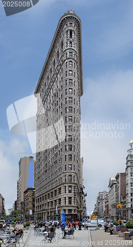 Image of NEW YORK CITY - June 1: The Flatiron building in Manhattan June 