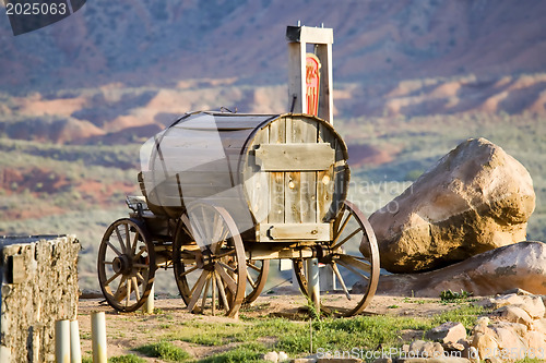 Image of Old western wagon