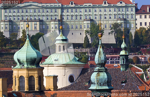 Image of Prague's church steeples