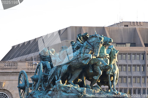 Image of Cavalry group of Grant Memorial, USA