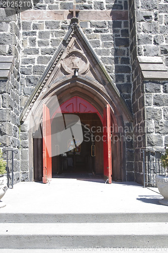 Image of Entrance to the church