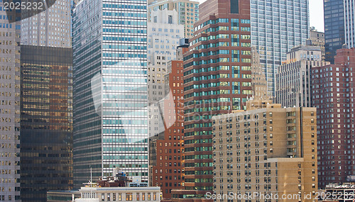 Image of Manhattan  close up