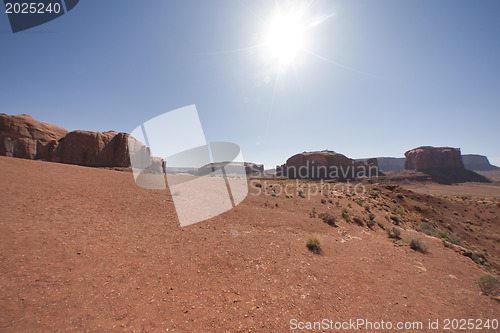 Image of Monument Valley. USA