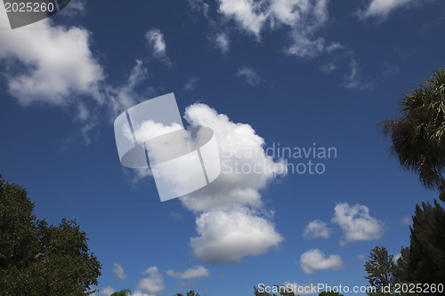 Image of Sky and clouds