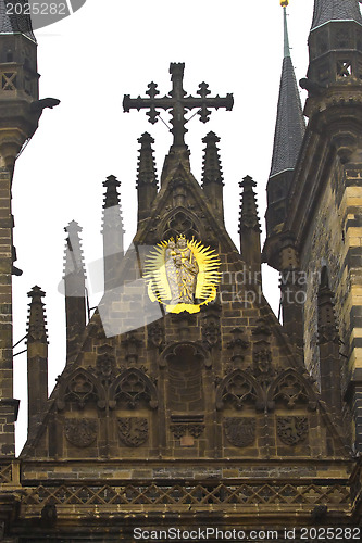 Image of Prague's church steeples