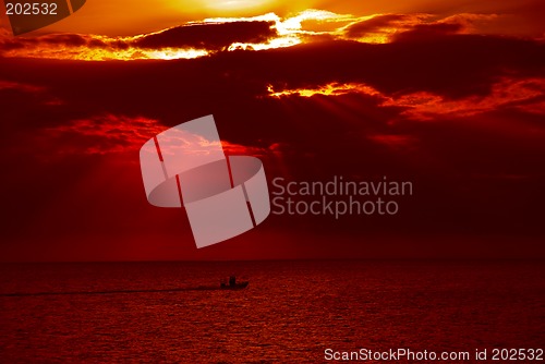 Image of Sunset, Gulf of Mexico