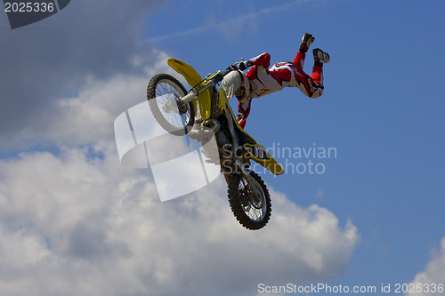 Image of Stunt Biker. Free stile performing