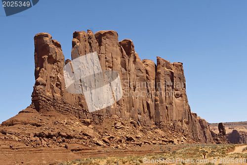 Image of Monument Valley. USA