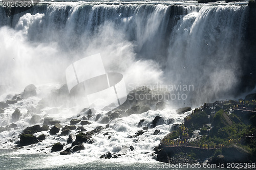 Image of Niagara Falls - American side.