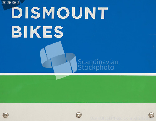 Image of  Sing- Dismount bikes