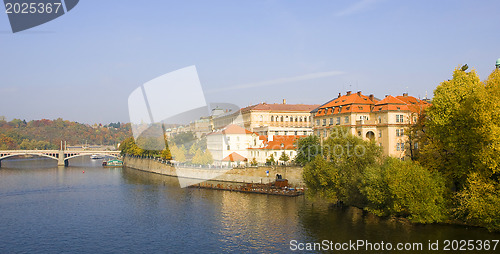 Image of Prague. Red roofs