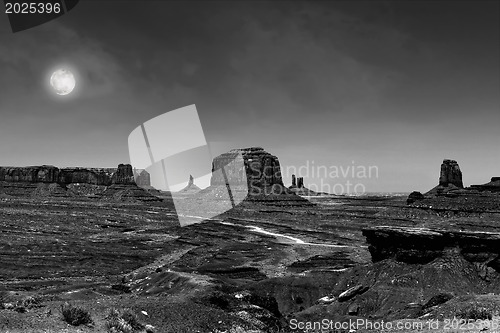 Image of Monument Valley. USA