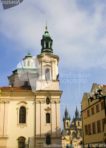 Image of Prague's church steeples