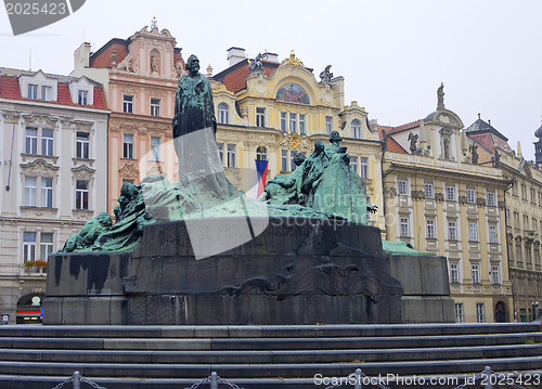 Image of Prague. Red roofs