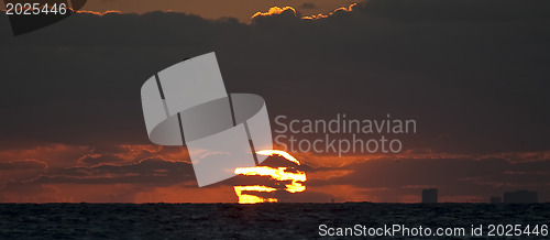 Image of Sunrise on caribbean