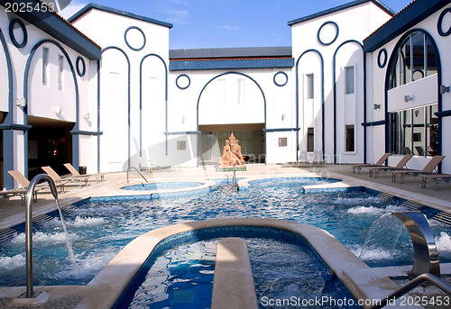 Image of Resort spa pool yard 