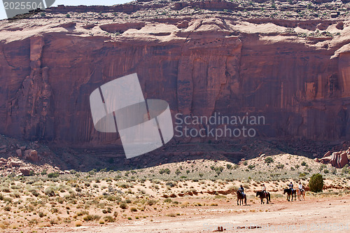 Image of Monument Valley. USA