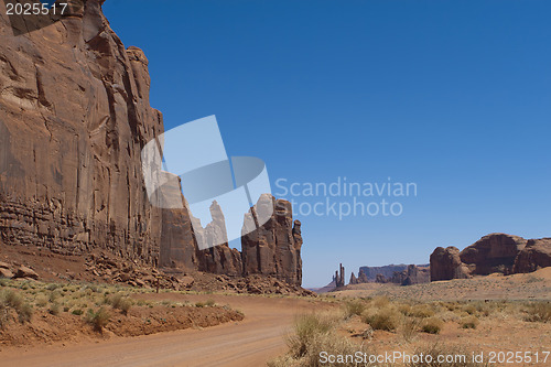 Image of Monument Valley. USA