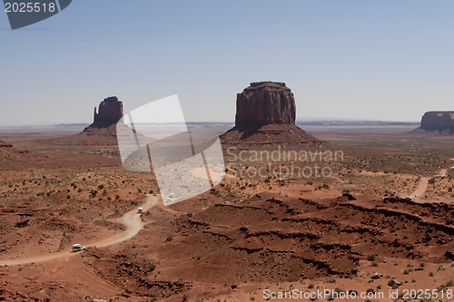 Image of Monument Valley. USA