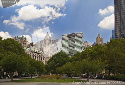 Image of Manhattan . Battery Park
