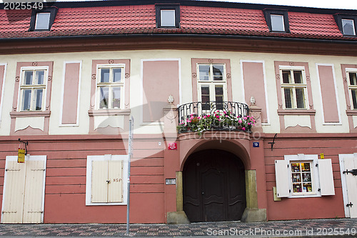 Image of Prague. Red roofs