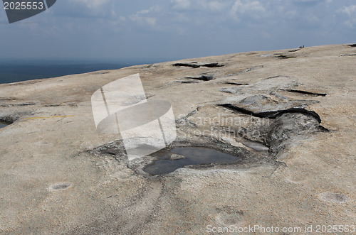 Image of The surface of Stone-Mountain. Atlanta, Georgia