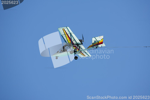 Image of Plane in blue sky