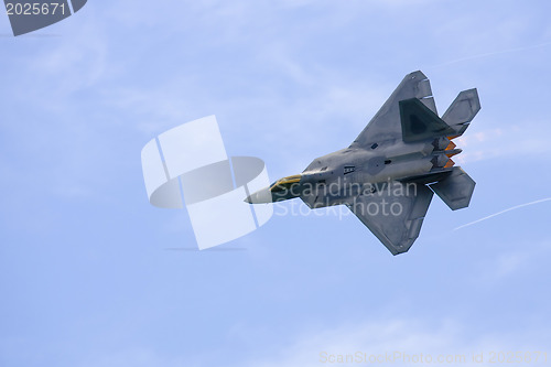 Image of A plane performing in an air show